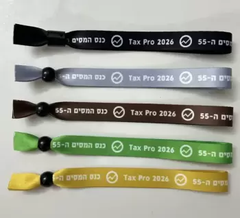 צמידי בד מודפסים